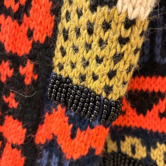 Zara Patchwork Knit Sweater Limited Edition Size S - Picture 7 of 15